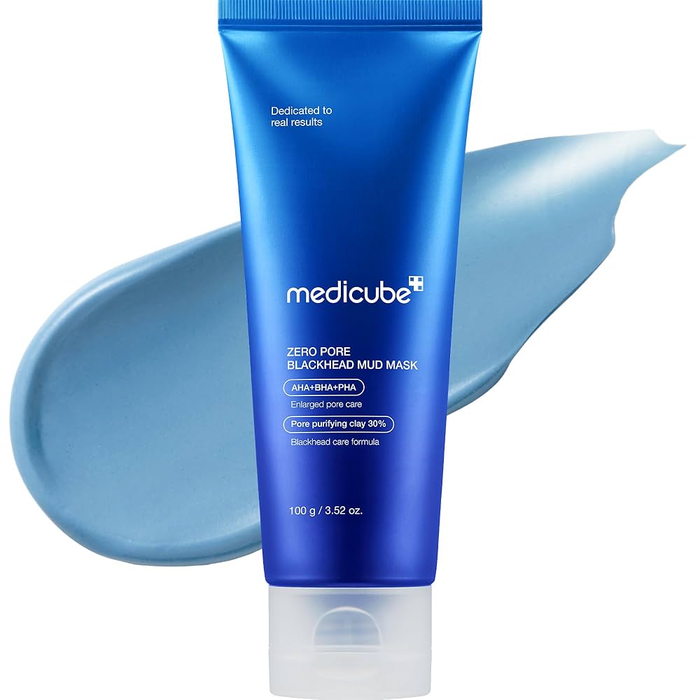 ماسک کنترل منافذ و ضد جوش سرسیاه مدی کیوب 100 گرم Medicube Zero Pore Blackhead Mud Mask