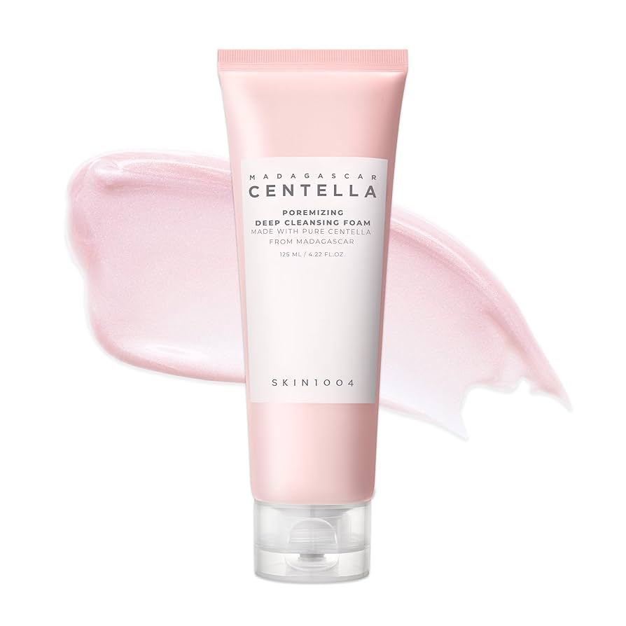 ژل فوم شوینده کنترل منافذ سنتلا اسکین 1004 Centella Poremising Deep Cleansing Foam 125Ml